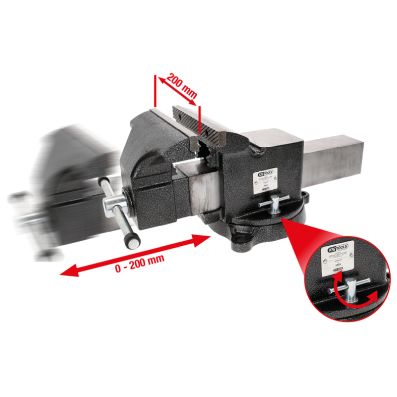 Morsa a vite - 914.0008 KS TOOLS