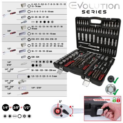 Socket Set - 917.0779 KS TOOLS
