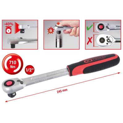 Cricchetto reversibile - 920.1290 KS TOOLS