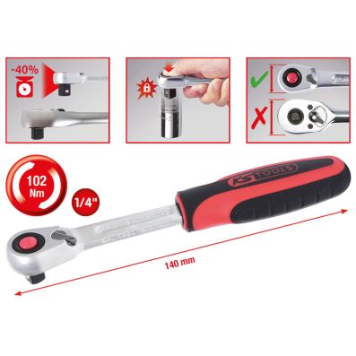 Reversible Ratchet - 920.1490 KS TOOLS