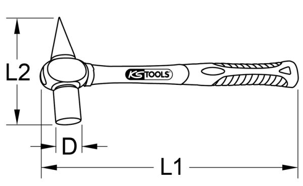 Blade, cable knife - 907.2135 KS TOOLS