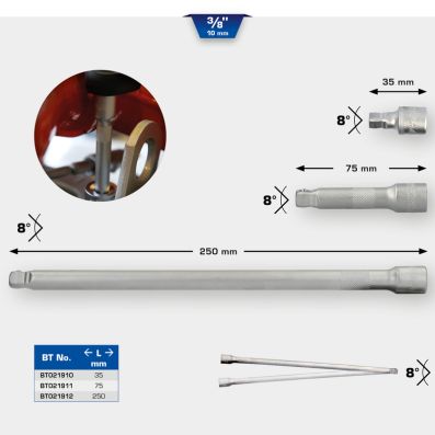 prailginimas, vežliaraktis - BT021911 KS TOOLS