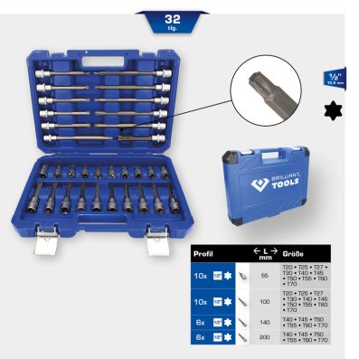Socket Set - BT022532 KS TOOLS