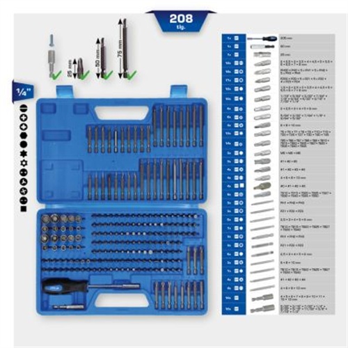 Screwdriver Bits Set - BT053208 KS TOOLS