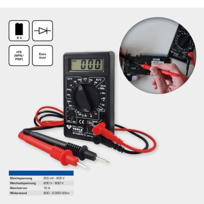 Мультиметр - BT122910 KS TOOLS