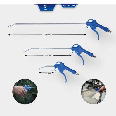Suction/Blast Gun (compressed air) - BT160500 KS TOOLS
