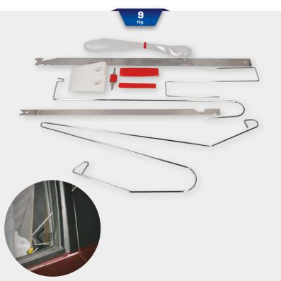 Kit di utensili per apertura portiere di autoveicoli - BT511000 KS TOOLS