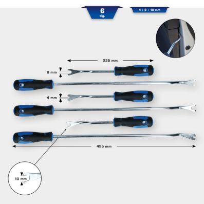 Kit attrezzi sblocco, Pannello portiera - BT511045 KS TOOLS