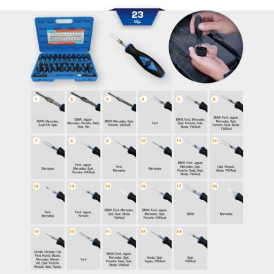 Kit attrezzi sblocco - BT511100 KS TOOLS