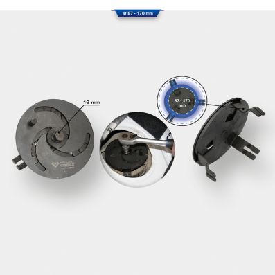 Kit attrezzi montag., Indicat. livello carbur./Pompa carbur. - BT536006 KS TOOLS