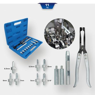 Kit attrezzi, Guarnizione tenuta stelo valvola - BT541100 KS TOOLS