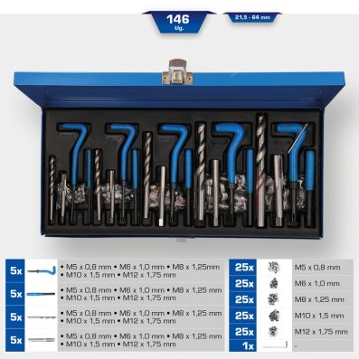 Gewindeschneidwerkzeugsatz - BT541150 KS TOOLS