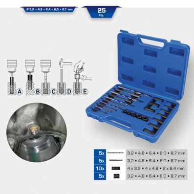 Screw Extractor - BT541900 KS TOOLS