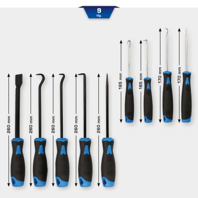 Kit raschiatoi - BT542010 KS TOOLS