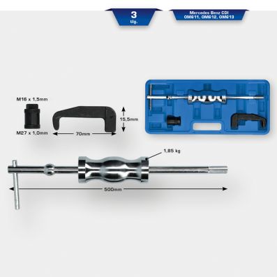 veržliarakčių rinkinys - BT551100 KS TOOLS