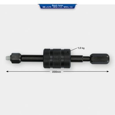 Kit attrezzi smontaggio, Iniettore Common-Rail - BT551120 KS TOOLS