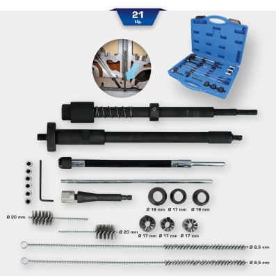 Cleaning/Milling Tool Set, CR injector seat - BT551300 KS TOOLS