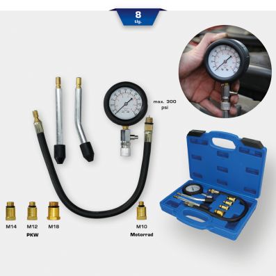 suspaudimo slėgio bandymo rinknys - BT581100 KS TOOLS