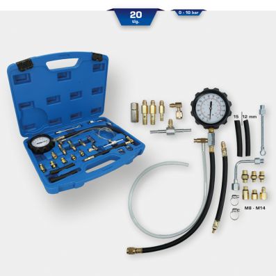 Tester, Pressione impianto carburante - BT581350 KS TOOLS