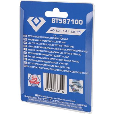 Adjustment Tool Set, valve timing - BT597100 KS TOOLS