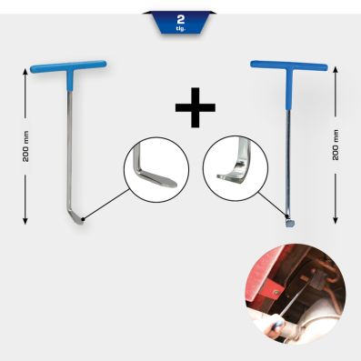 montavimo įrankiai, laikiklio išmetimo sistema - BT601050 KS TOOLS