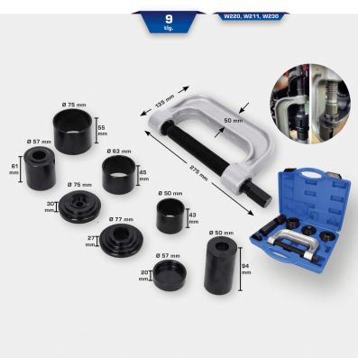 traukiklis, universali jungtis - BT661100 KS TOOLS