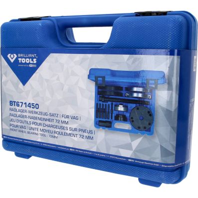 Комплект монтажн. инструмента, ступица колеса / к. подшипник - BT671450 KS TOOLS