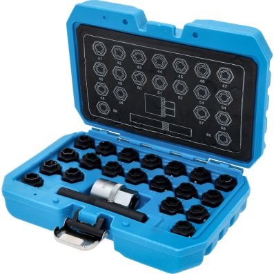 Набор инструментов, замок колесных дисков - BT691050 KS TOOLS
