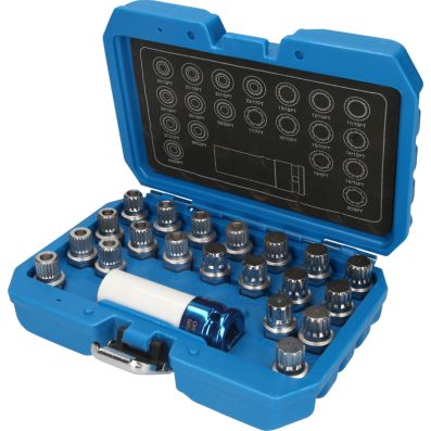 Набор инструментов, замок колесных дисков - BT691230 KS TOOLS