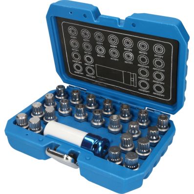 Набор инструментов, замок колесных дисков - BT691260 KS TOOLS