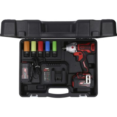 Impact Wrench (rechargeable battery) - 515.6100 KS TOOLS