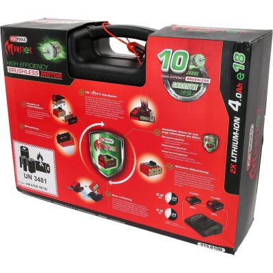 Impact Wrench (rechargeable battery) - 515.6100 KS TOOLS