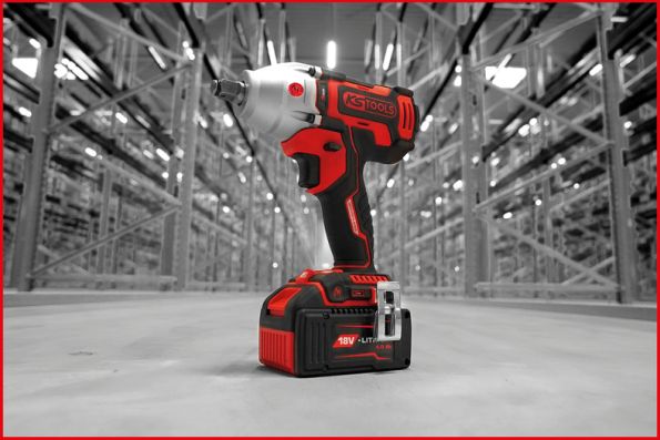 Impact Wrench (rechargeable battery) - 515.6100 KS TOOLS