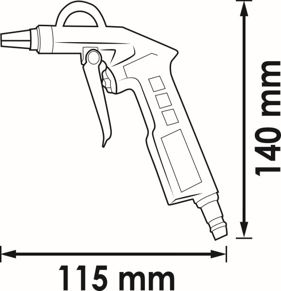 Compressed Air Spray Gun - V7135 VIGOR