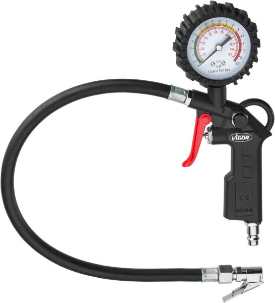 Tester/Gonfiatore pneumatici ad aria compressa - V6905 VIGOR