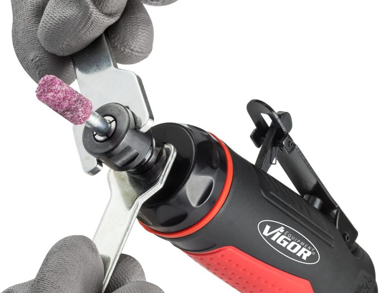 Straight-grip Grinder (compressed air) - V5672 VIGOR
