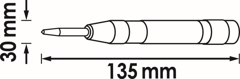Centre Punch - V1783 VIGOR