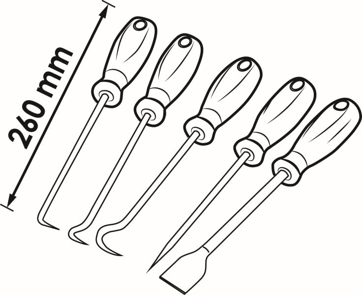 Scraper Set - V5045 VIGOR