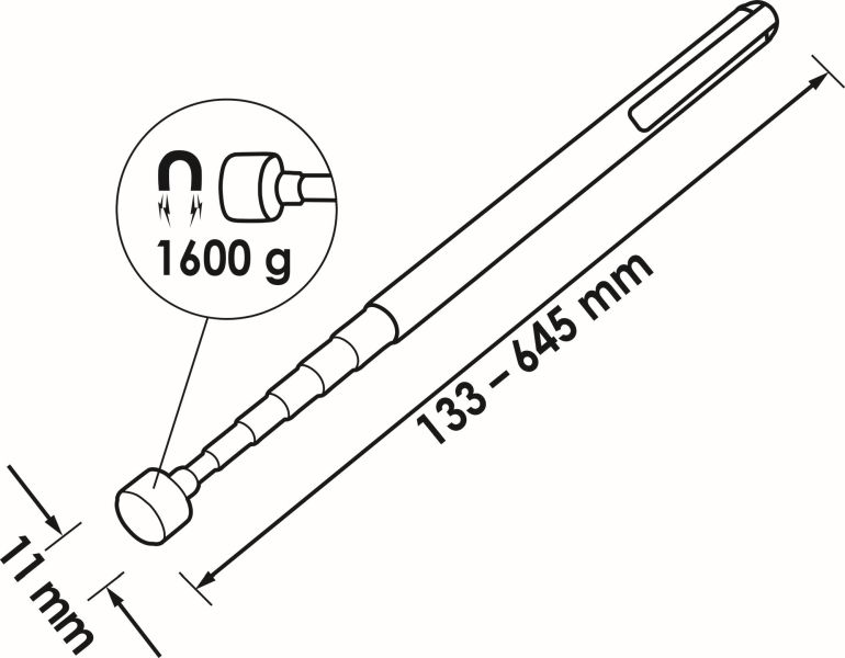 Sollevatore magnetico - V1741 VIGOR