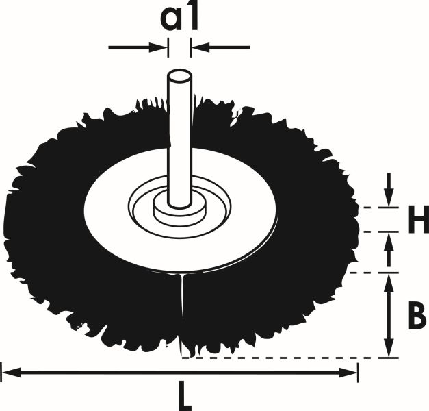 Sanding Brush - V6803-100 VIGOR