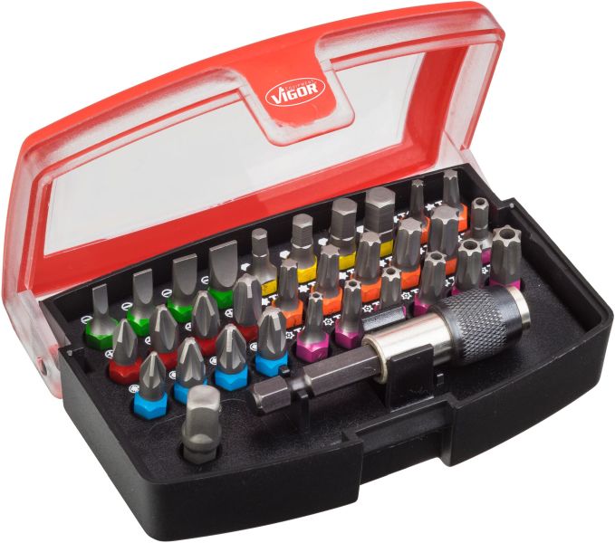 Screwdriver Bits Set - V5019 VIGOR