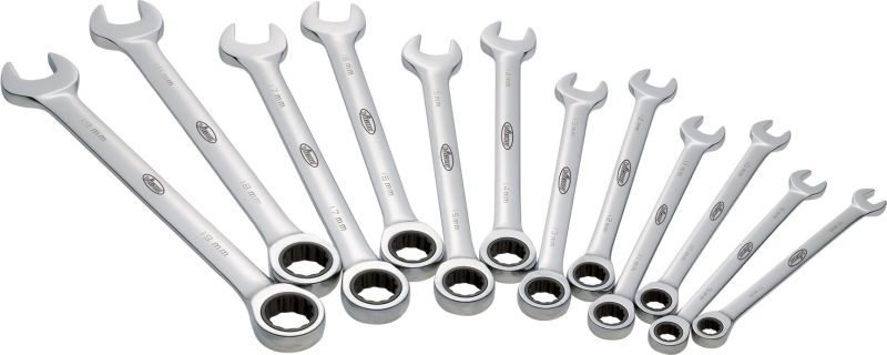 Ratchet Ring Open-ended Spanner Set - V1031 VIGOR