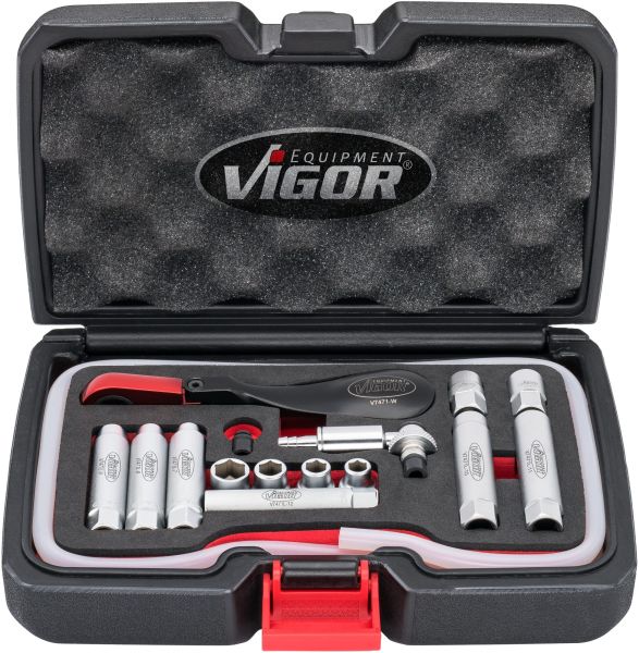 Filler/Bleeder Unit, brake fluid - V7471/17 VIGOR