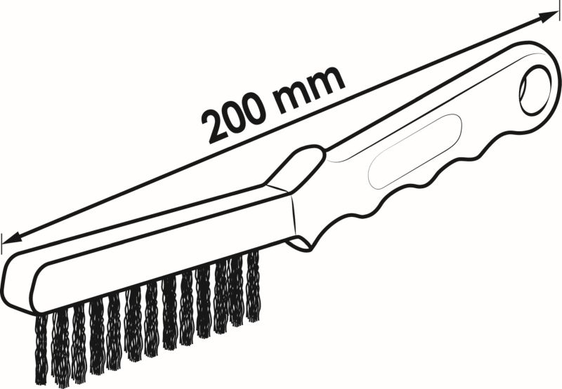 Wire Brush, brake caliper cleaning - V2250 VIGOR
