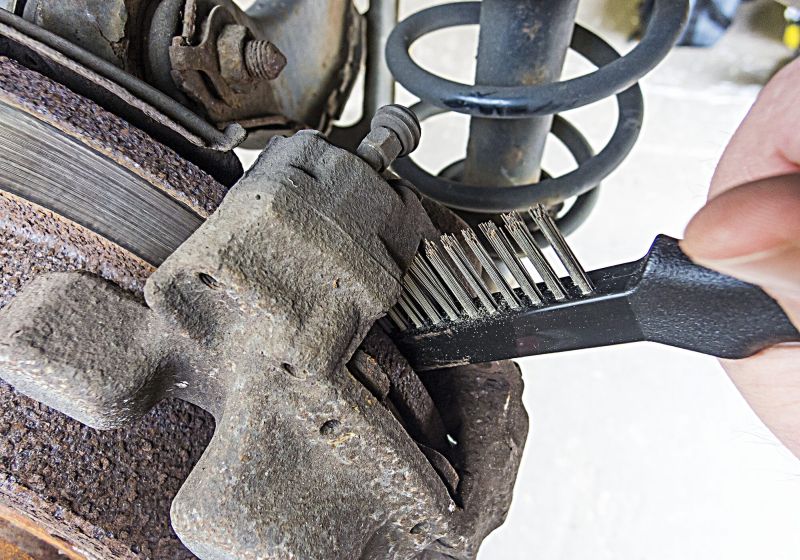 Wire Brush, brake caliper cleaning - V2250 VIGOR