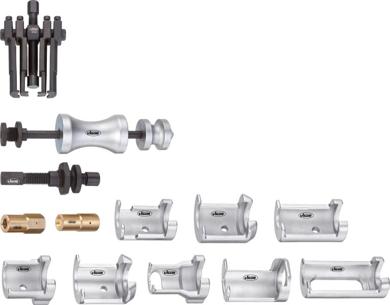 Puller Set, wiper arm - V2523 VIGOR