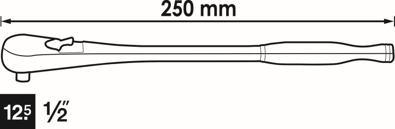 Reversible Ratchet - V4946-S VIGOR