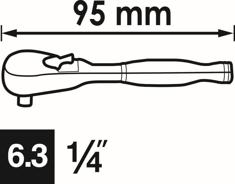 Reversible Ratchet - V4944-XS VIGOR