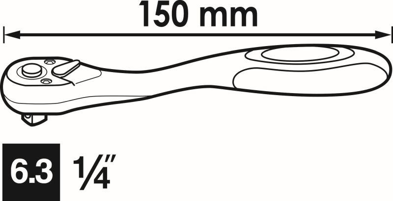 Umschaltknarre - V6014 VIGOR