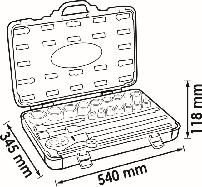 Socket Set - V2318N VIGOR